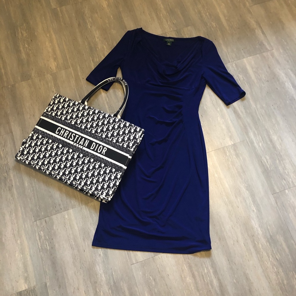 Royal Blue Ralph Lauren Dress